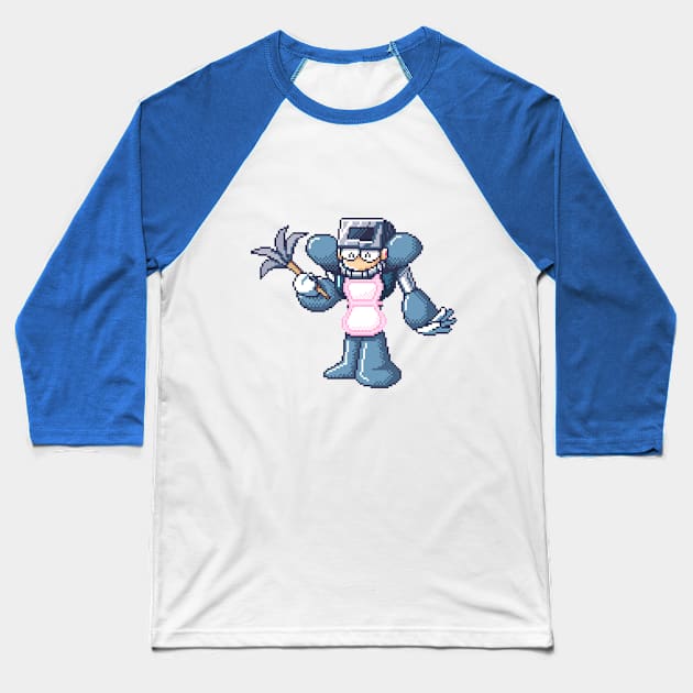 Maid Dustman Baseball T-Shirt by maverickmichi